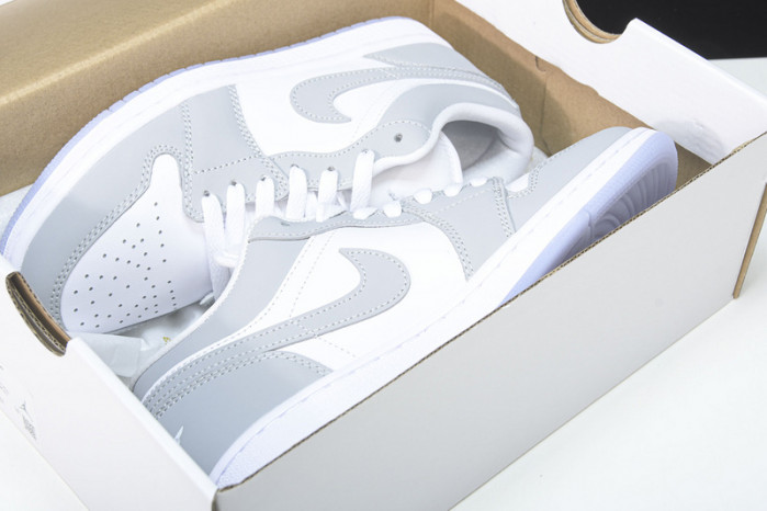 air jordan 1 low wolf grey (w) dc0774-105