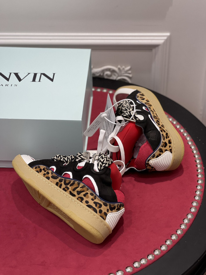 lanvin curb sneaker
