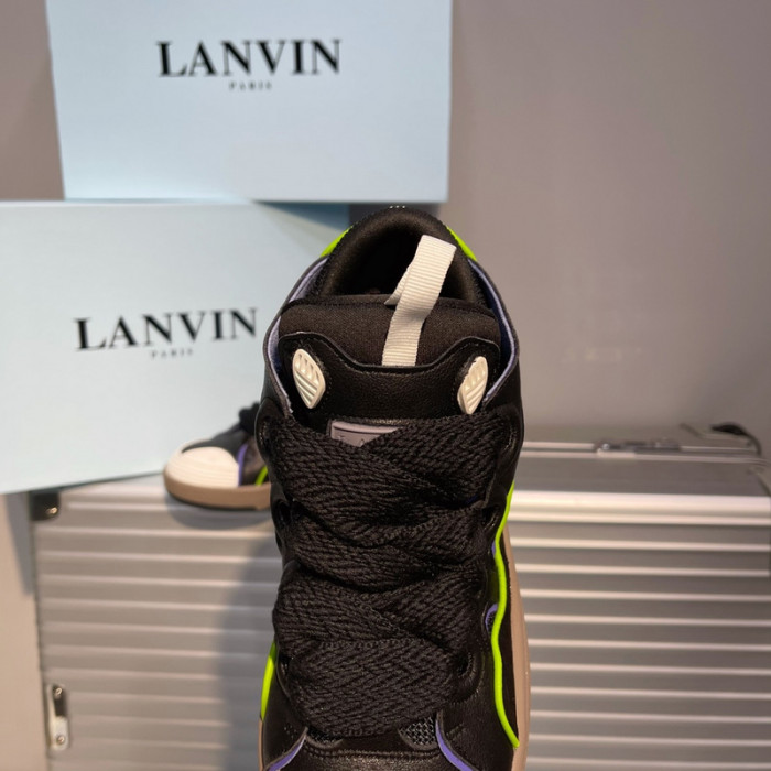 lanvin curb sneaker