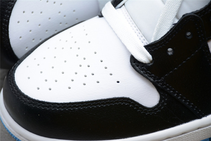 air jordan 1 mid university black white (w) bq6472-102