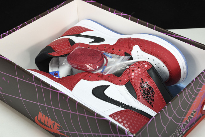 air jordan 1 retro high spider-man origin story 555088-602