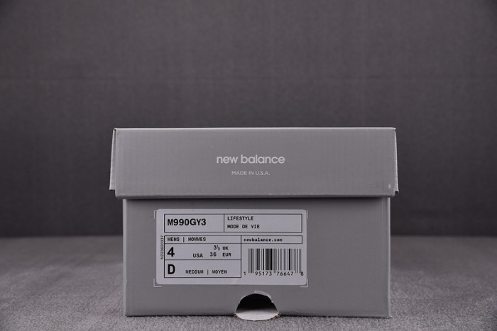 new balance 990v3 miusa grey m990gy3