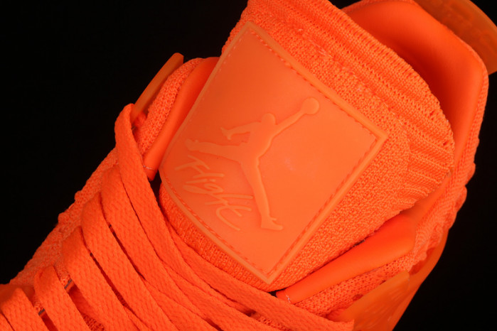 air jordan 4 flyknit “total orange” aq3559-800