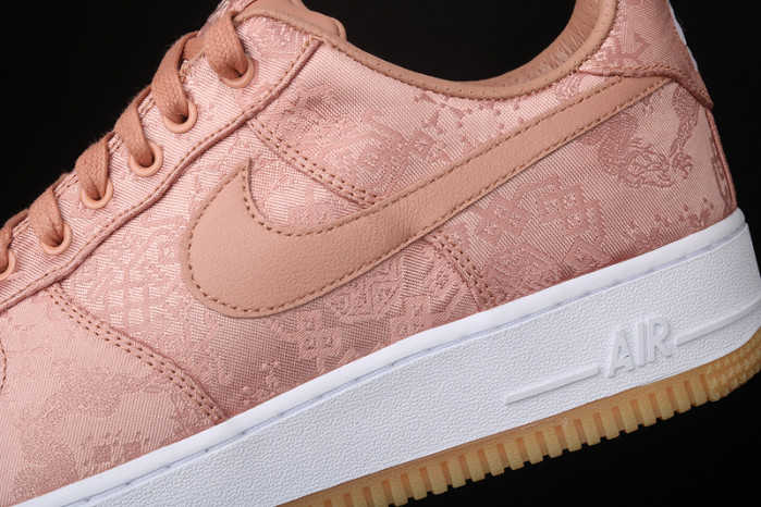 air force 1 low clot rose gold silk cj5290-600