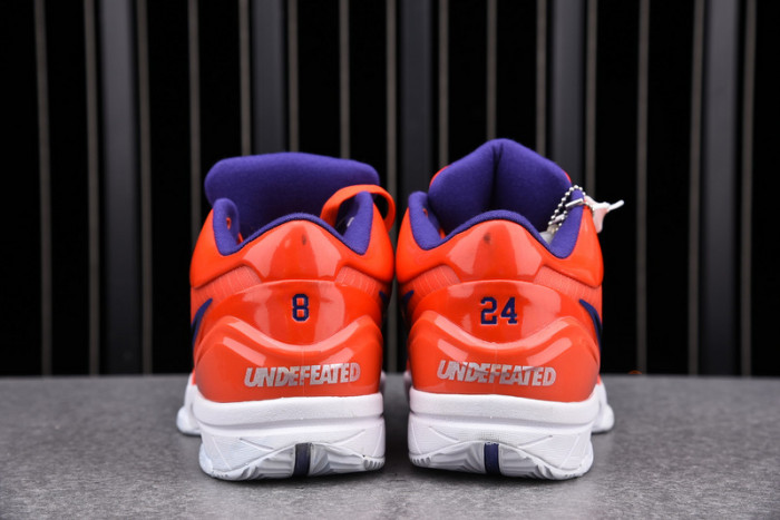 nike kobe 4 protro undefeated phoenix suns cq3869-800
