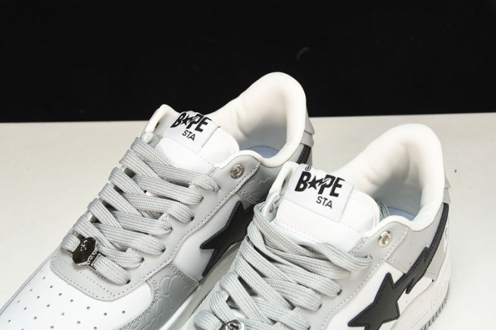 a bathing ape bape sta low grey black hp33-131