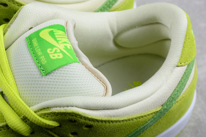 nike sb dunk low green apple dm0807-300