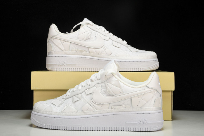 billie eilish x nike air force 1 low “triple white” dz3674-100