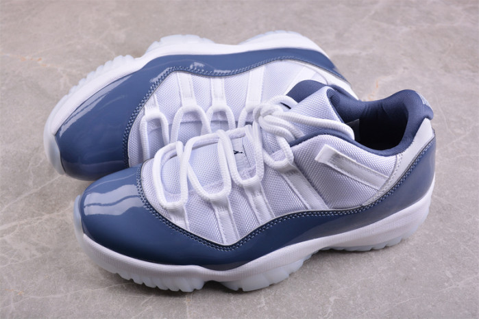 air jordan 11 low diffused blue fv5104-104