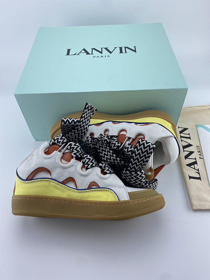 lanvin curb sneaker