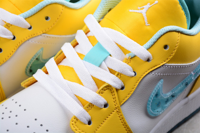 air jordan 1 low gs “citron pulse”dx4375-800