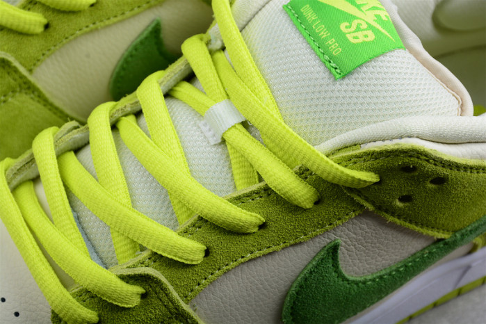 nike sb dunk low green apple dm0807-300