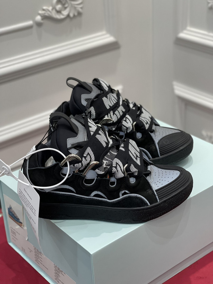 lanvin curb sneaker