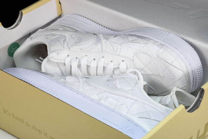 billie eilish x nike air force 1 low “triple white” dz3674-100