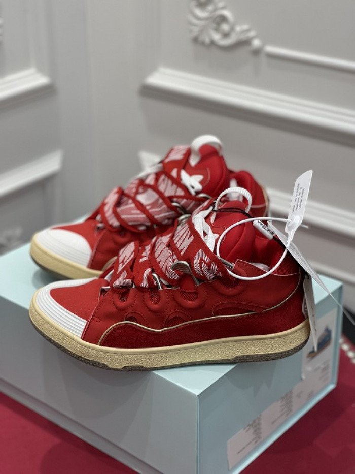 lanvin curb sneaker