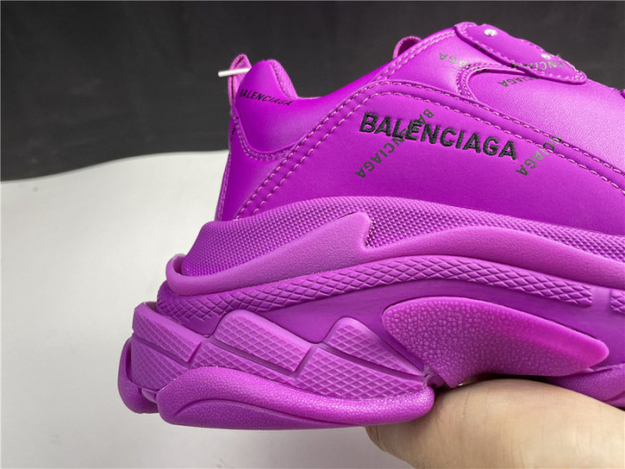 blcg sneaker triple.s.gomma purple red 524039 w2fa1 9016
