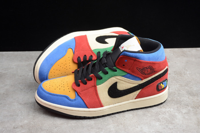 jordan 1 mid se fearless blue the great cu2805-100