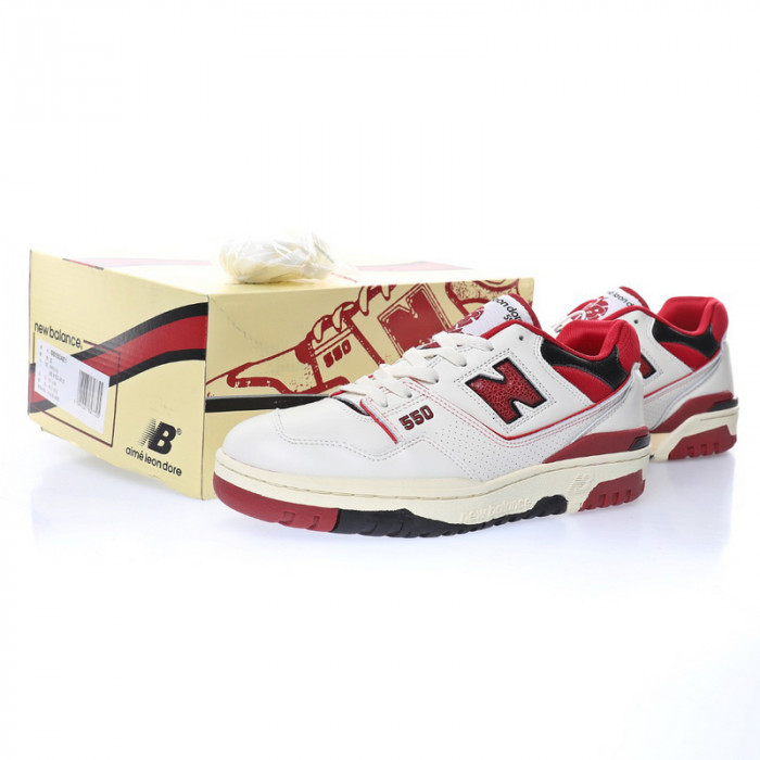new balance 550 white red bb550se1