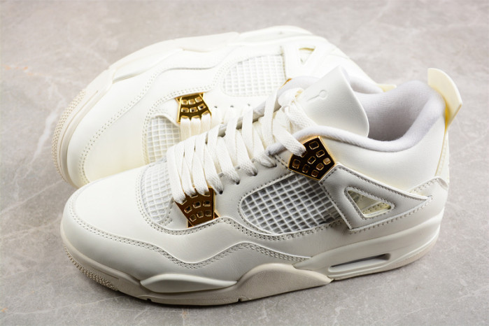 air jordan 4 wmns “metallic gold” aq9129-170