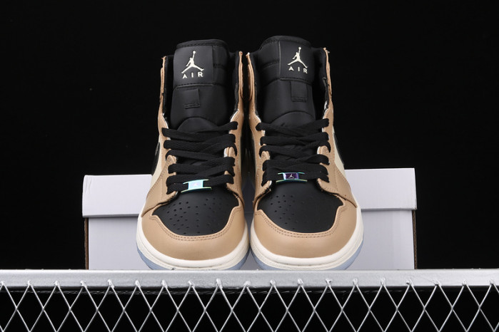 air jordan 1 high premium wmns fossil mushroom ah7389-003