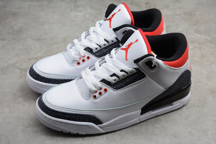 air jordan 3 retro se fire red denim (2020) japan version cz6431-100