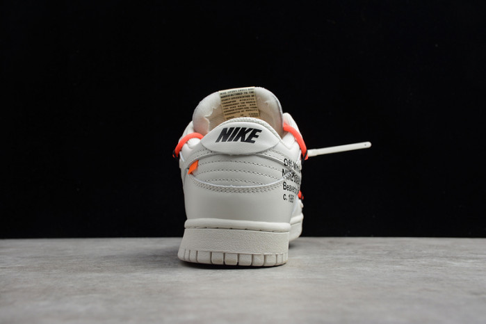 nike dunk low ow white ct0856- 900