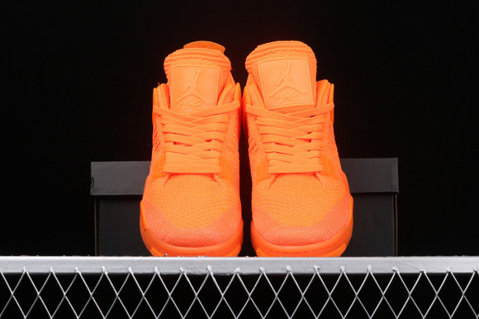 air jordan 4 flyknit “total orange” aq3559-800