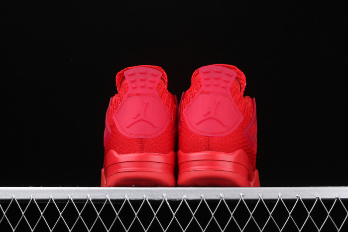 air jordan 4 flyknit “red” aq3559-600