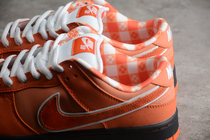 nike sb dunk low concepts orange lobster fd8776-800