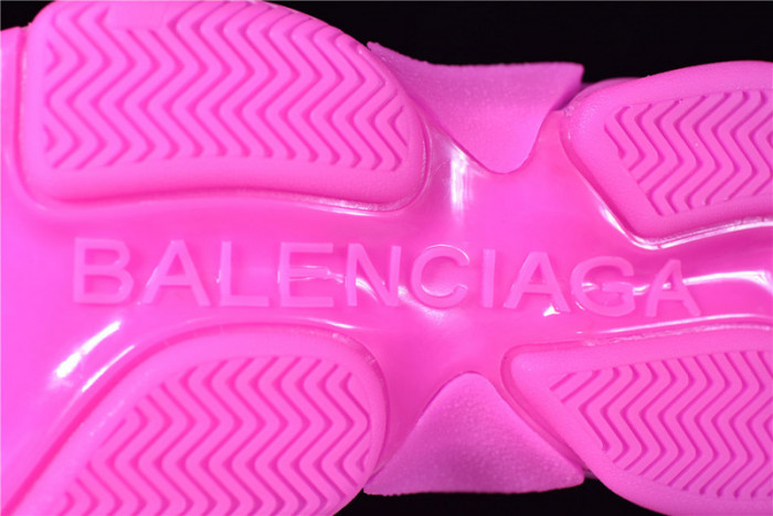 blcg sneaker triple.s.gomma rose red 524039 w2fa1 7634