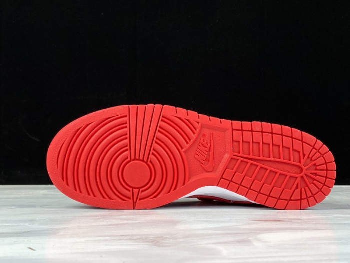 nike dunk low sp “university red” cu1727-100