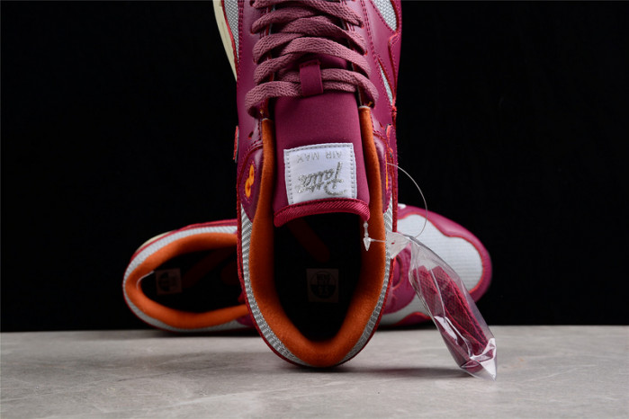 nike air max 1 patta waves rush maroon (with bracelet) do9549-001