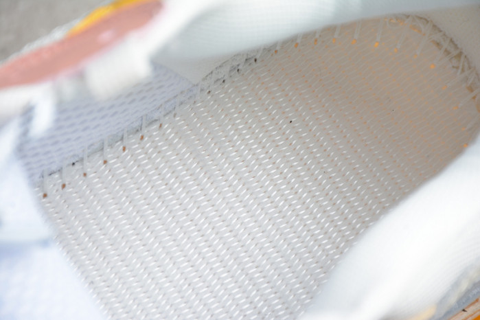 blcg sneaker triple.s.gomma blanc poudre jaune