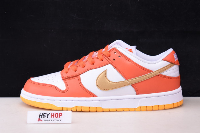 nike dunk low ''orange university gold'' dq4690-800