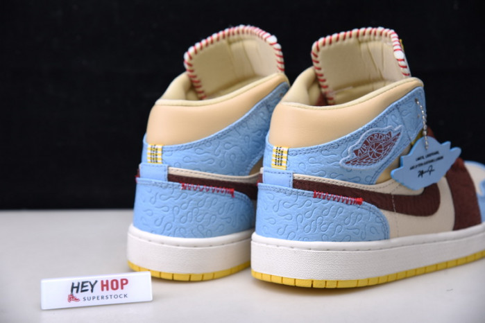 Ma*s*n chateau rouge x air jordan 1 high mid fearless cu2803-200