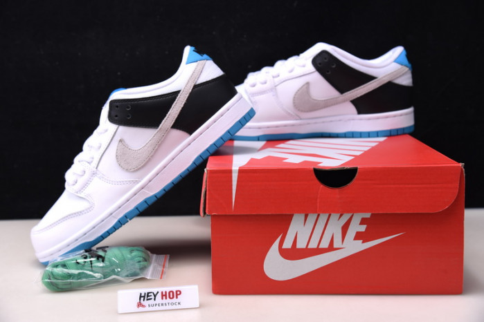 nike sb dunk low “laser blue” bq6817-101