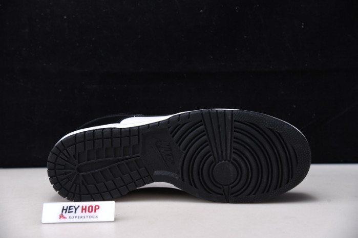 nike dunk low retro white black (2021) dd1391-100