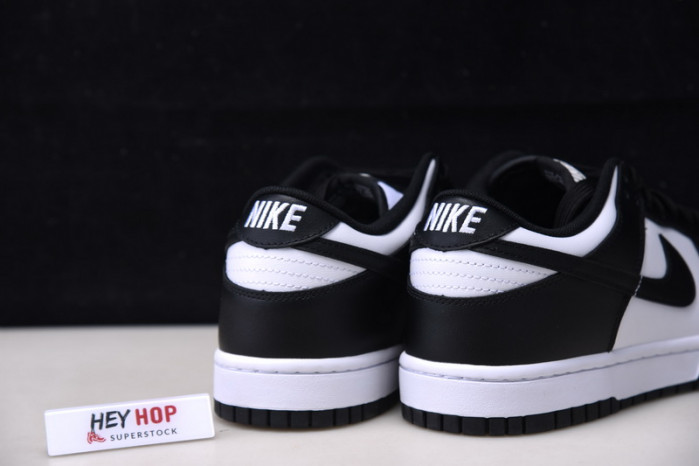 nike dunk low retro white black (2021) dd1391-100