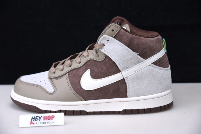nike dunk high ''light chocolate'' dh5348-100