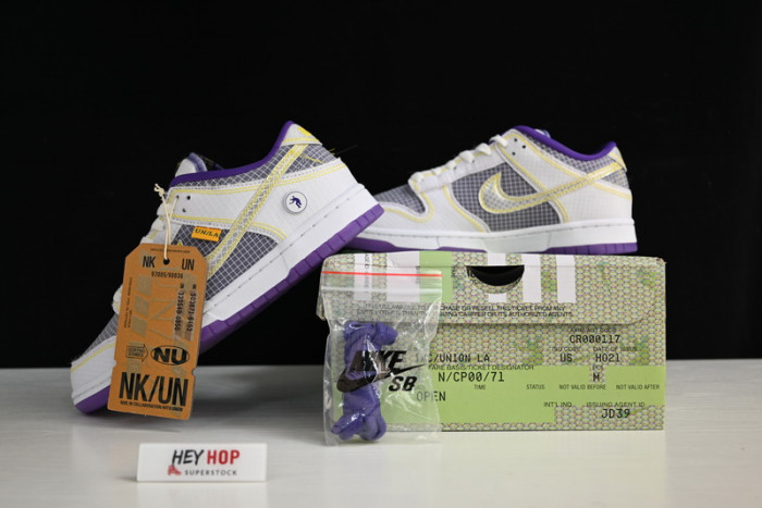 nike union la x dunk low dj9649-500