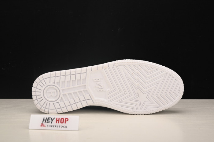 a bathing ape bape sta low white abc camo green hp33-102