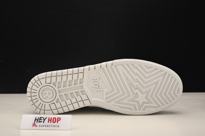 a bathing ape bape sk8 sta triple white hp33-101