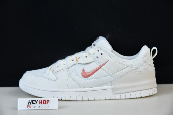 nike dunk low disrupt 2 pale ivory (w) dh4402-100
