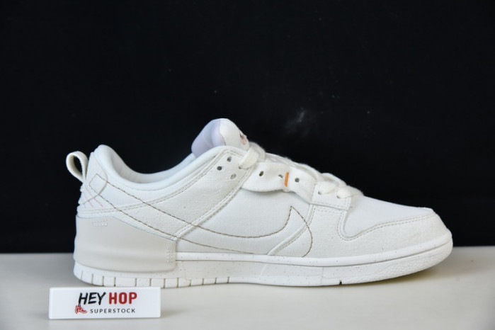 nike dunk low disrupt 2 pale ivory (w) dh4402-100
