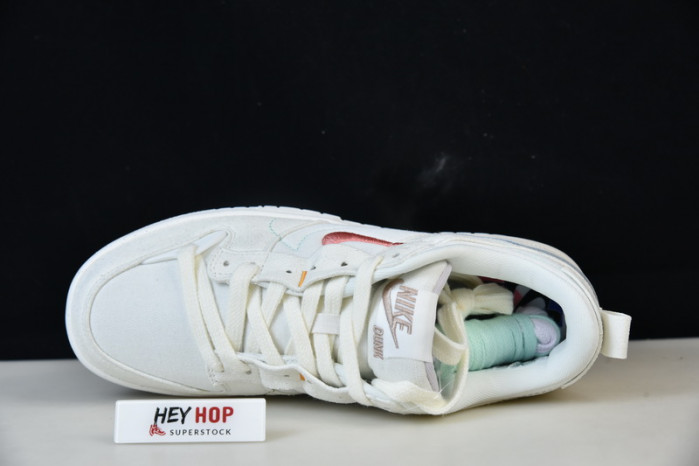 nike dunk low disrupt 2 pale ivory (w) dh4402-100