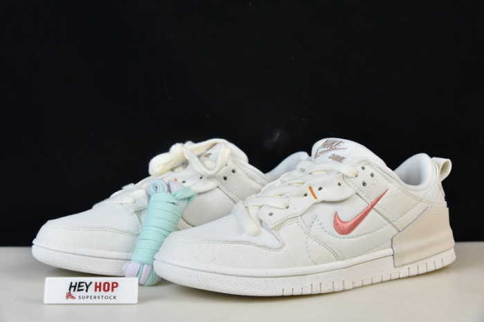 nike dunk low disrupt 2 pale ivory (w) dh4402-100