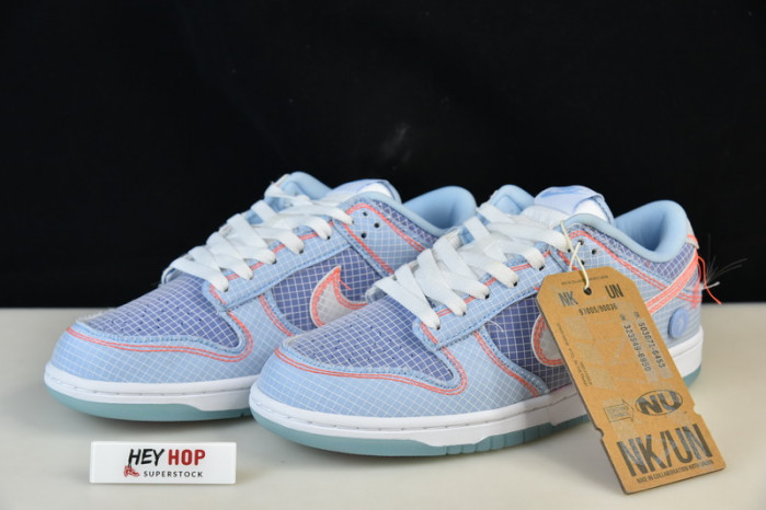 nike union la x dunk low dj9649-400