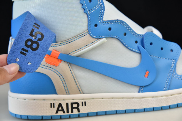 ow x air jordan 1 unc release date aq0818-148