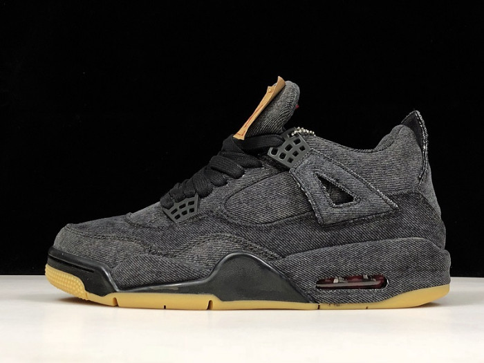 air jordan 4 retro L*v*s nrg L*v*s - black denim ao2571-001