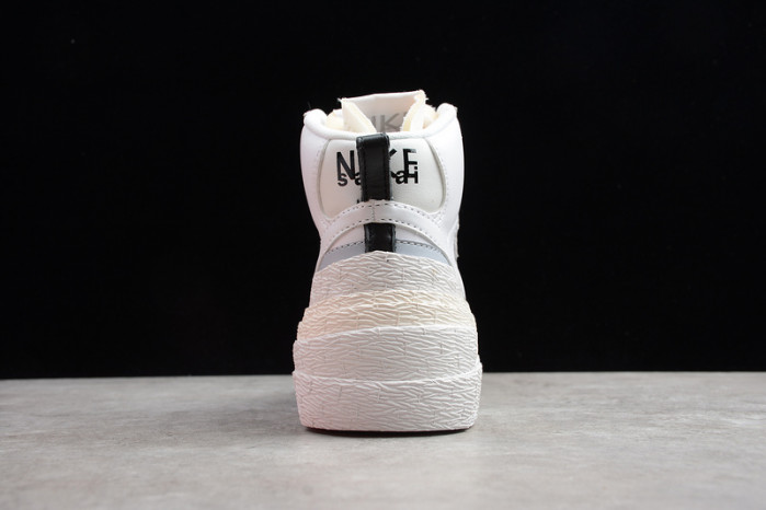 sacai x nike blazer mid white bv0072-100